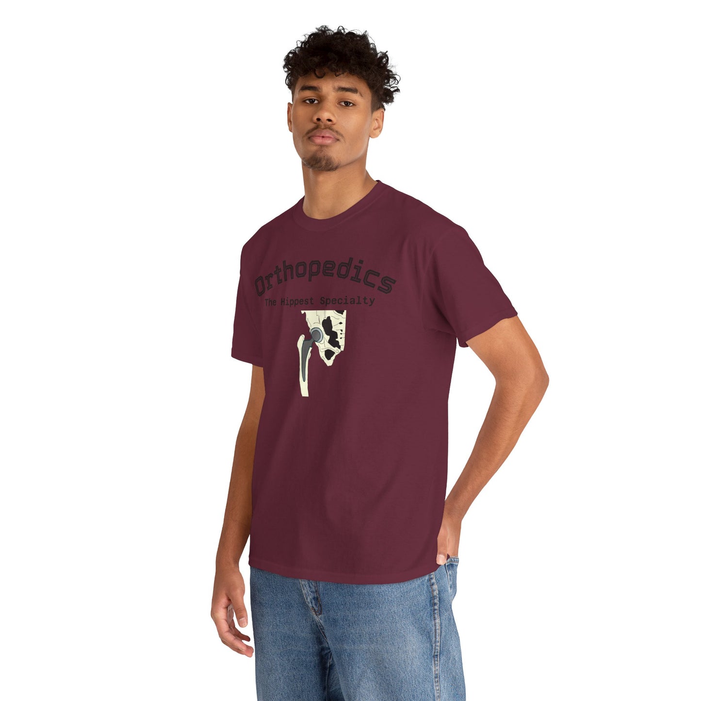 Ortho Hip Tee - Unisex Heavy Cotton Tee