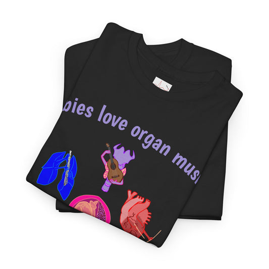 Organ Music - Unisex Heavy Cotton Tee