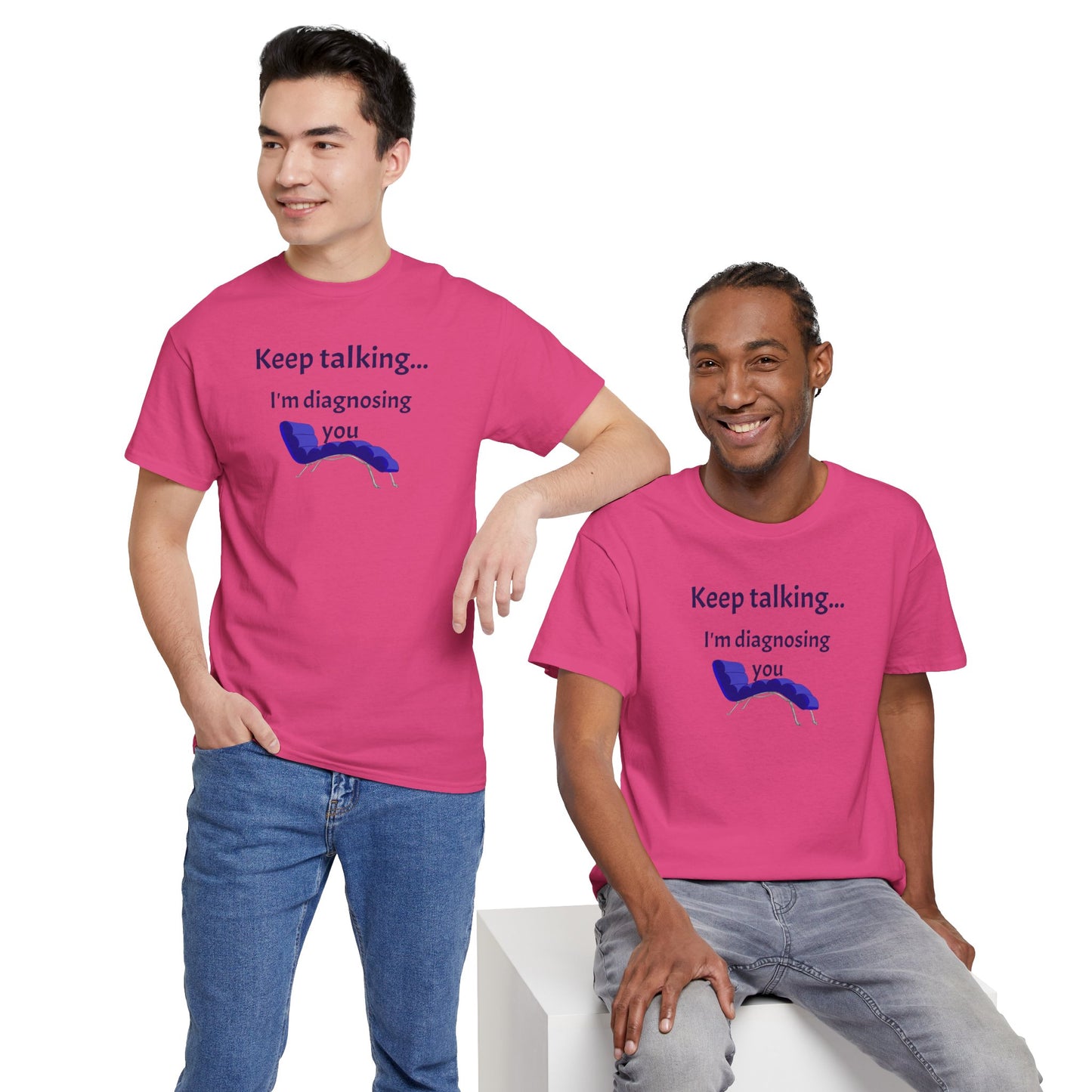 Psych - Unisex Heavy Cotton Tee