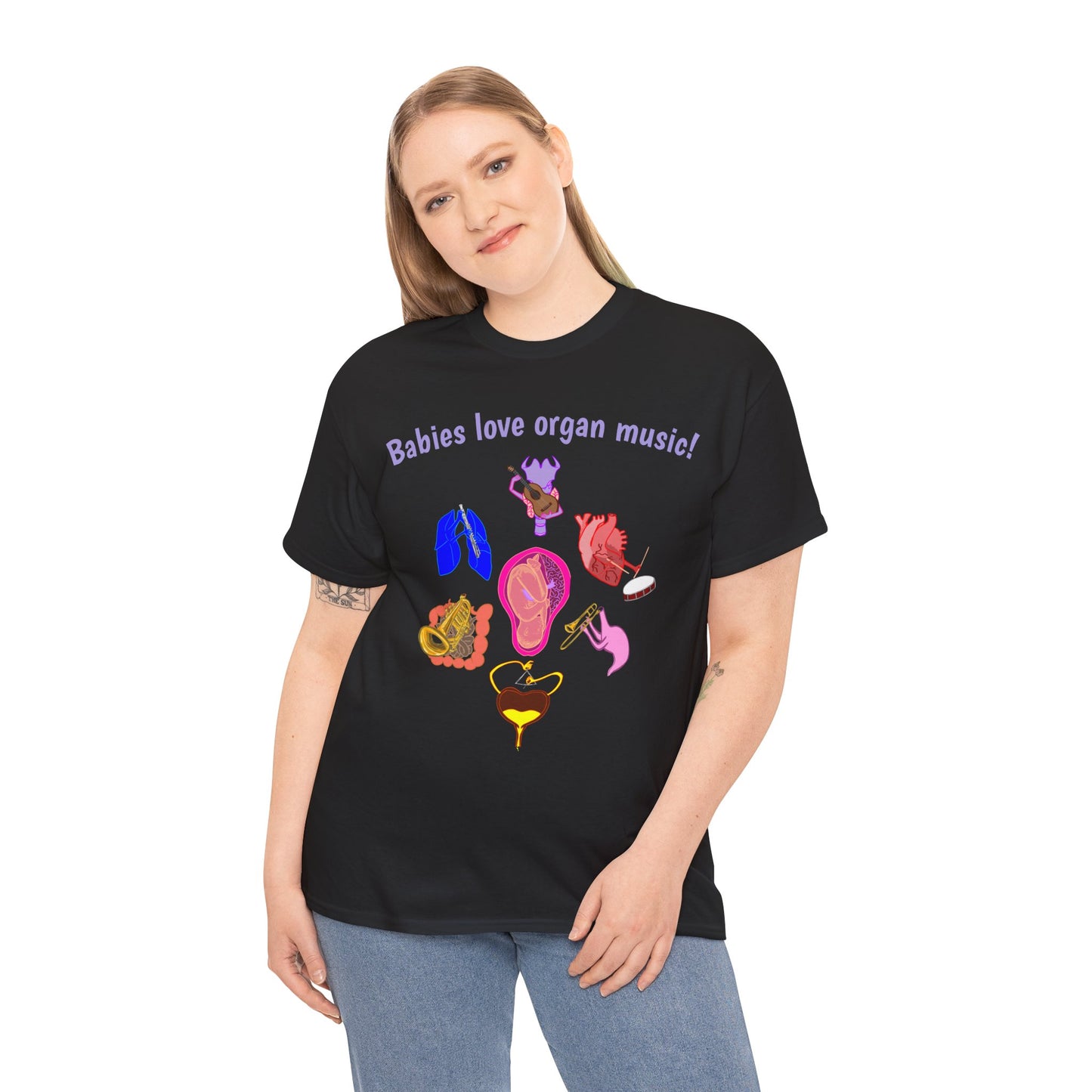 Organ Music - Unisex Heavy Cotton Tee
