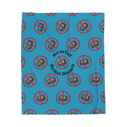 Do Not Disturb - Plush Blanket