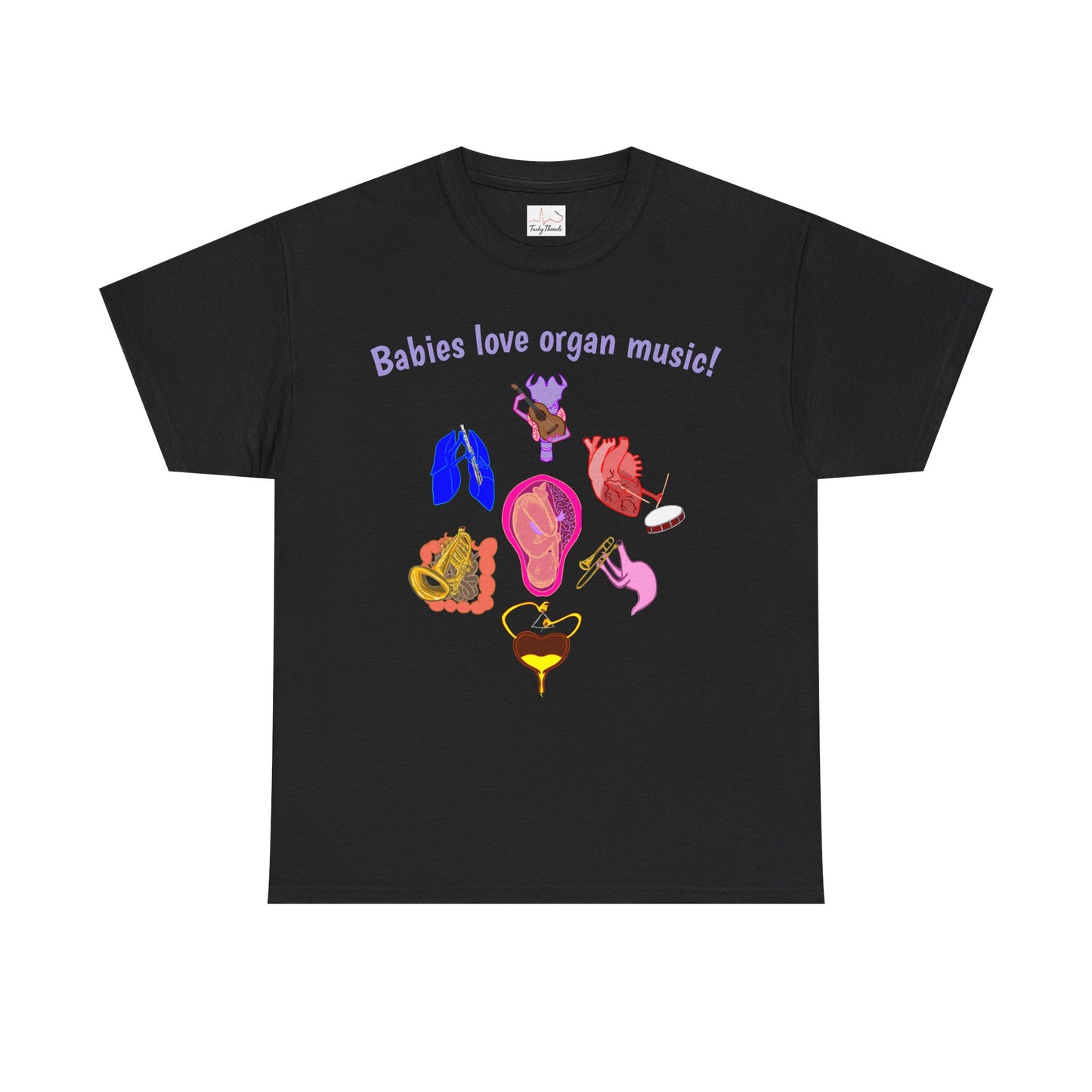 Organ Music - Unisex Heavy Cotton Tee