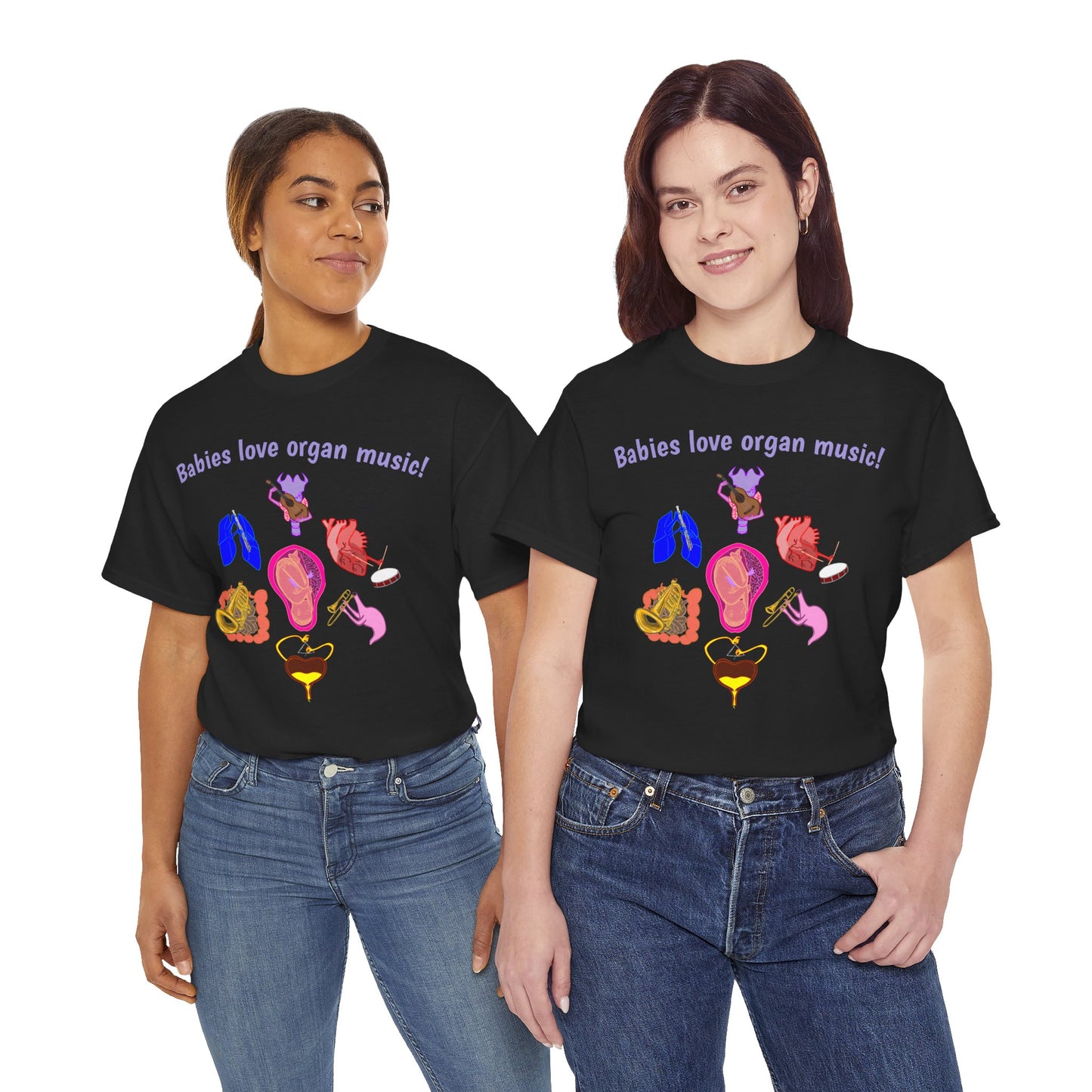 Organ Music - Unisex Heavy Cotton Tee