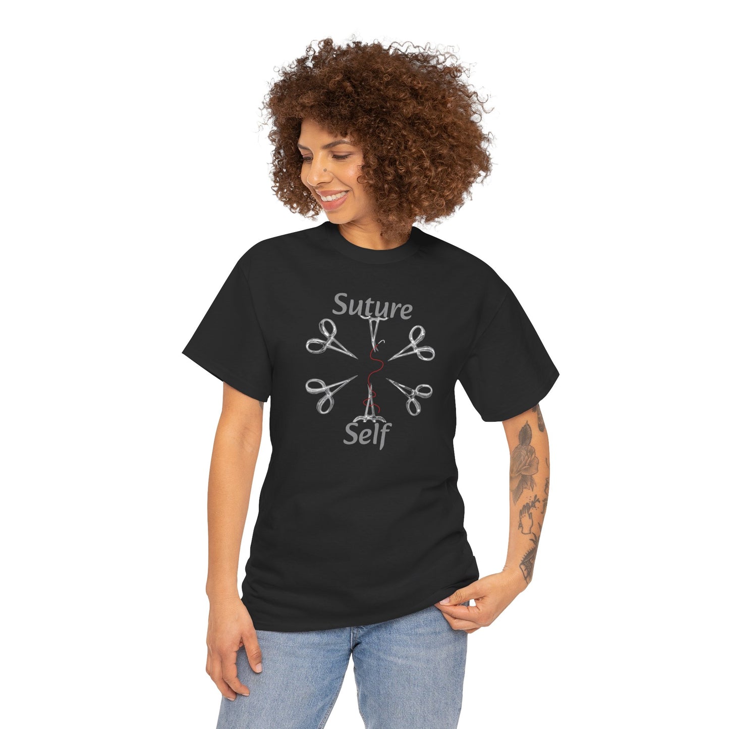 Suture Self - Unisex Heavy Cotton Tee